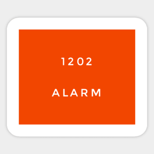 Apollo 11 - 1202 Program Alarm Sticker